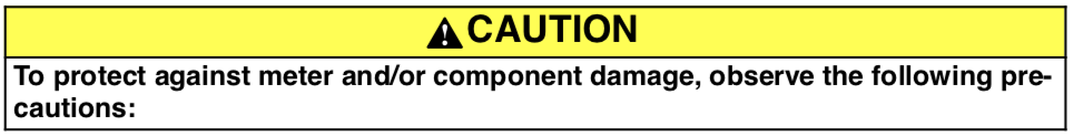 Take caution before troubleshooting ignition system