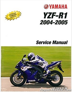 2004-2005 Yamaha YZF-R1 Motorcycle Service Manual Paperback