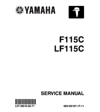 2005 Yamaha F115TXRD 115 HP Repair Manual Free PDF Download