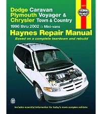 Paperback Printed After Market Repair Manual for Dodge Grand Caravan